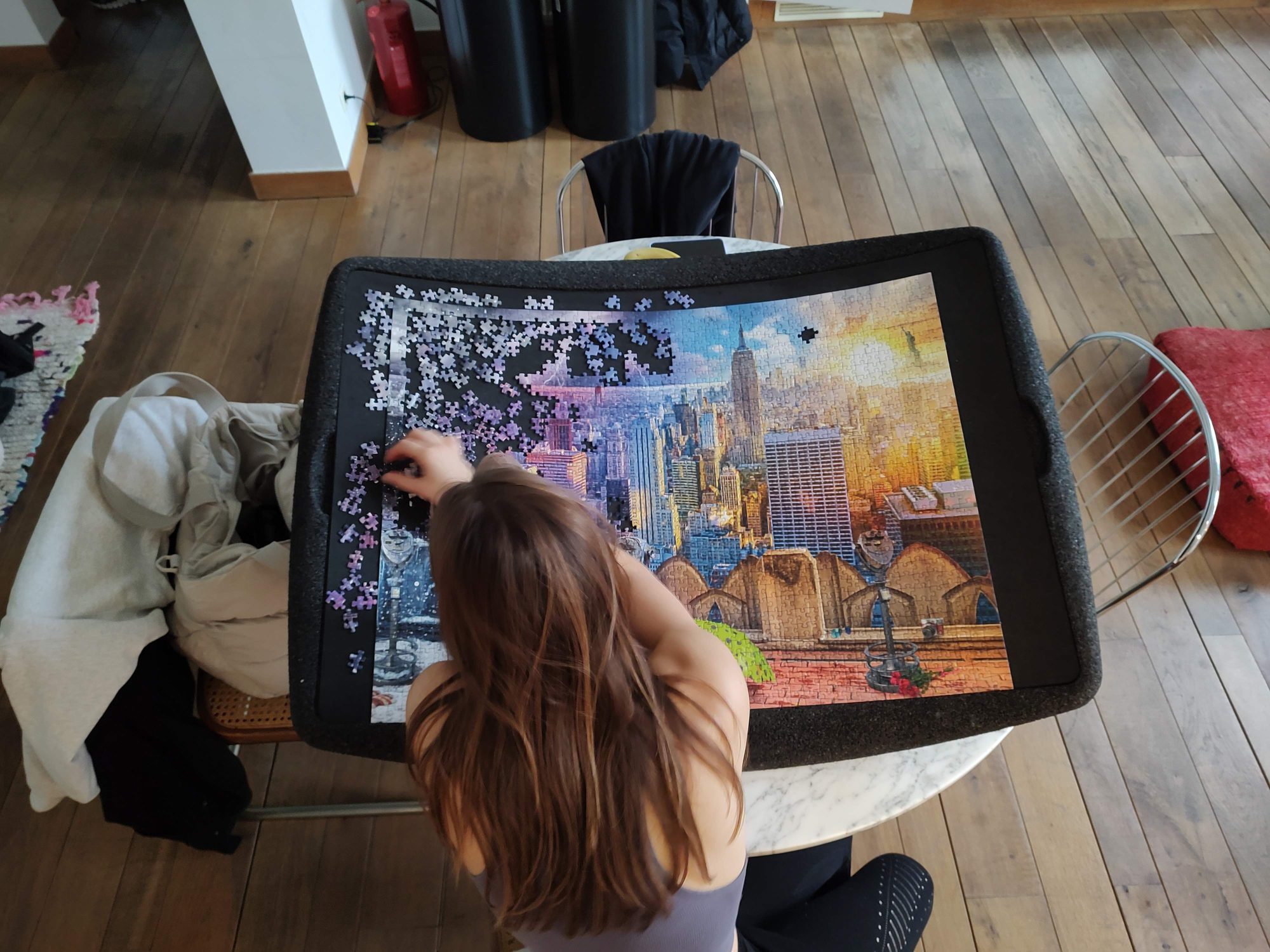 Puzzling on the puzzle board V1