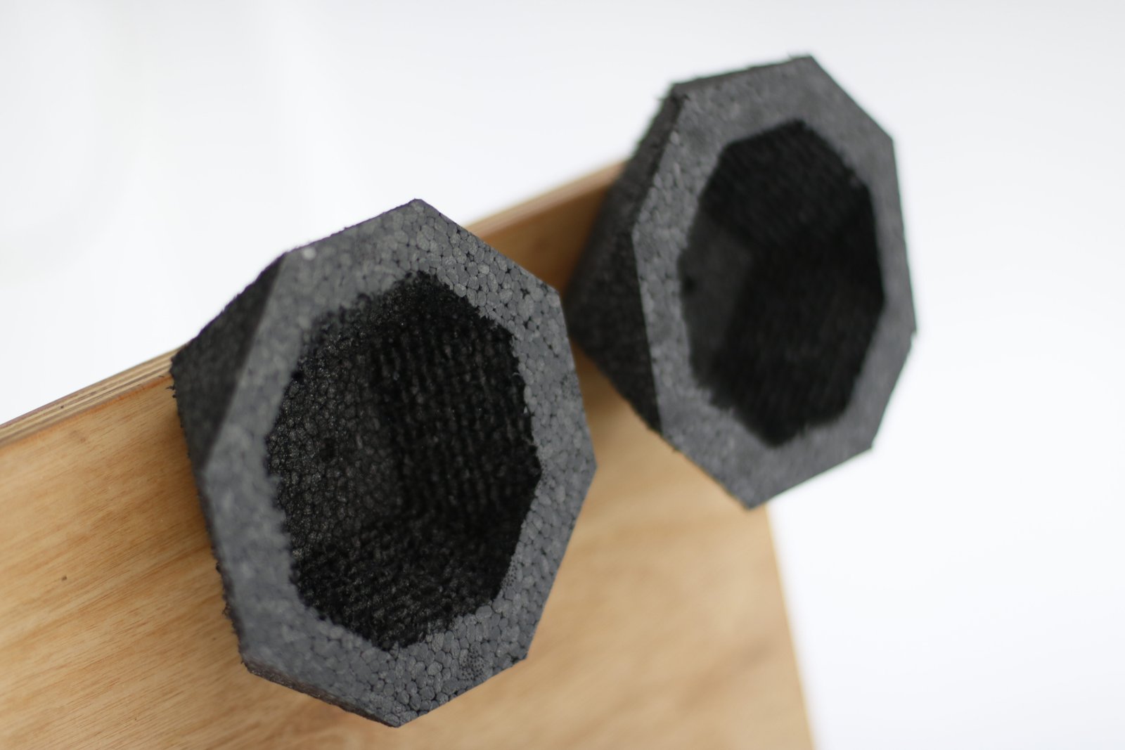 Two hollow octagonal EPP prototypes