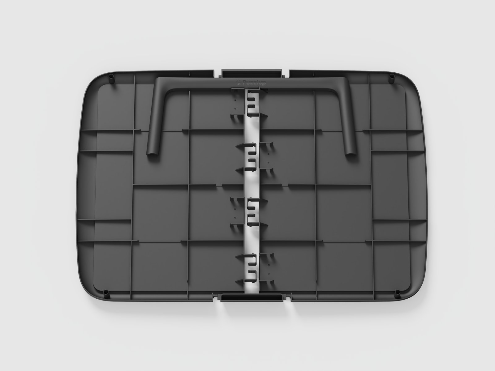 Render of board underside structure