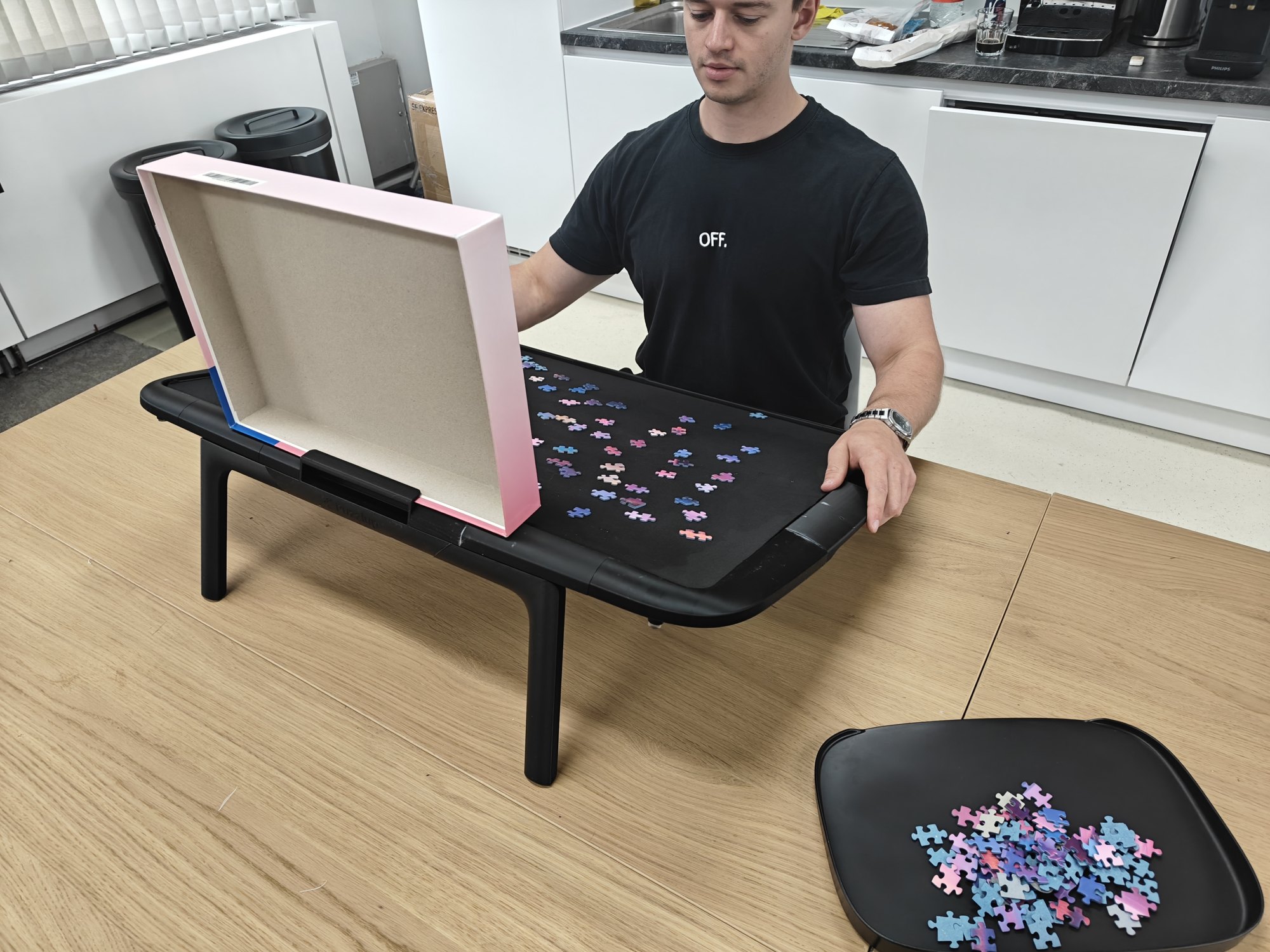 Testing the puzzle board V2 prototype