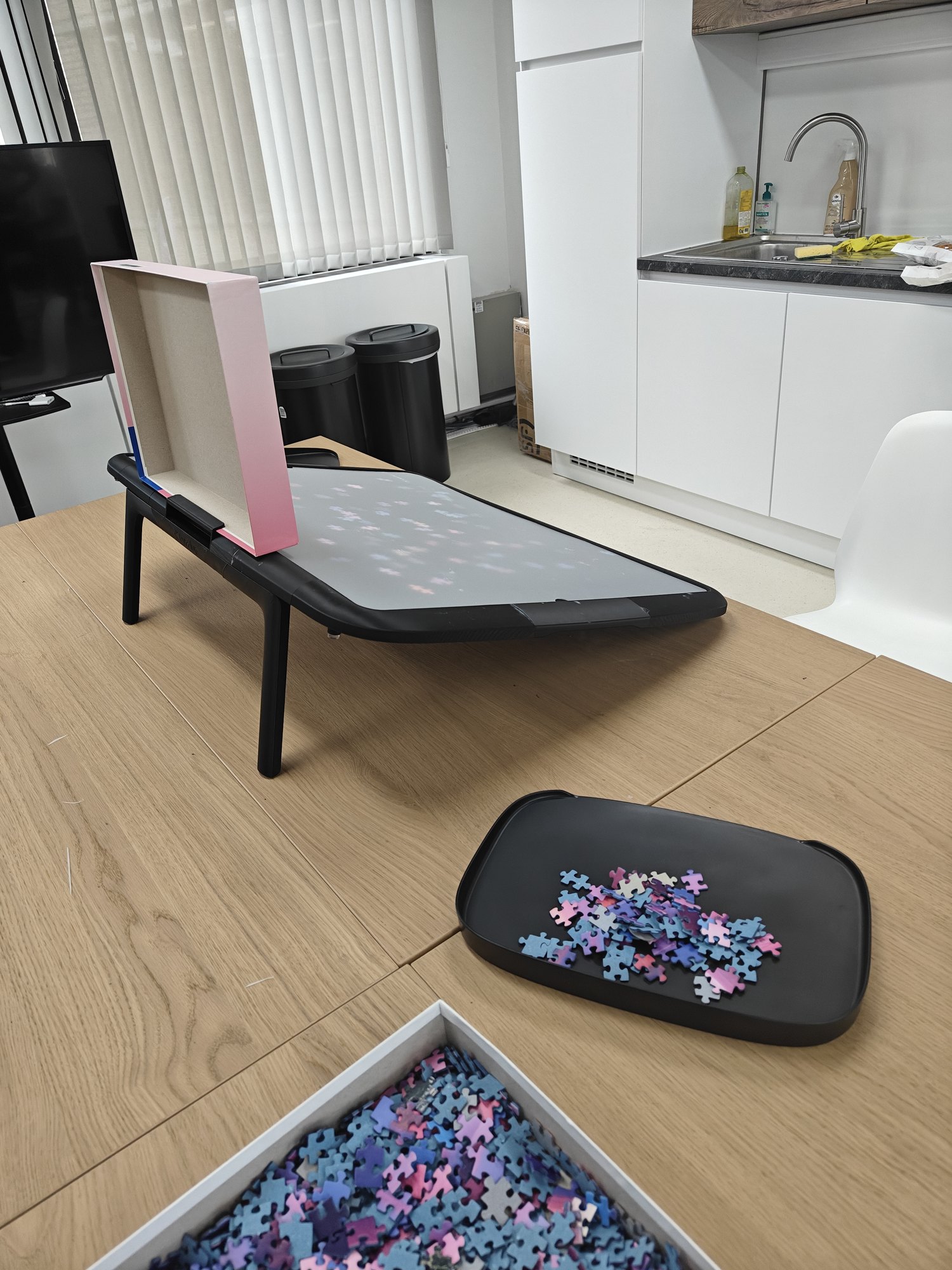 Puzzle board V2 prototype and parts