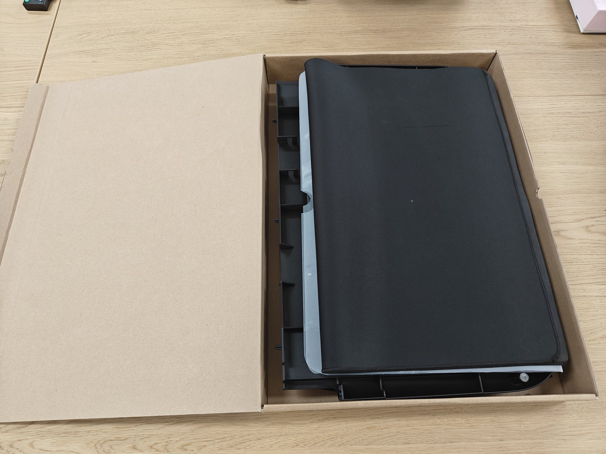 Puzzle board V2 prototype in its packaging