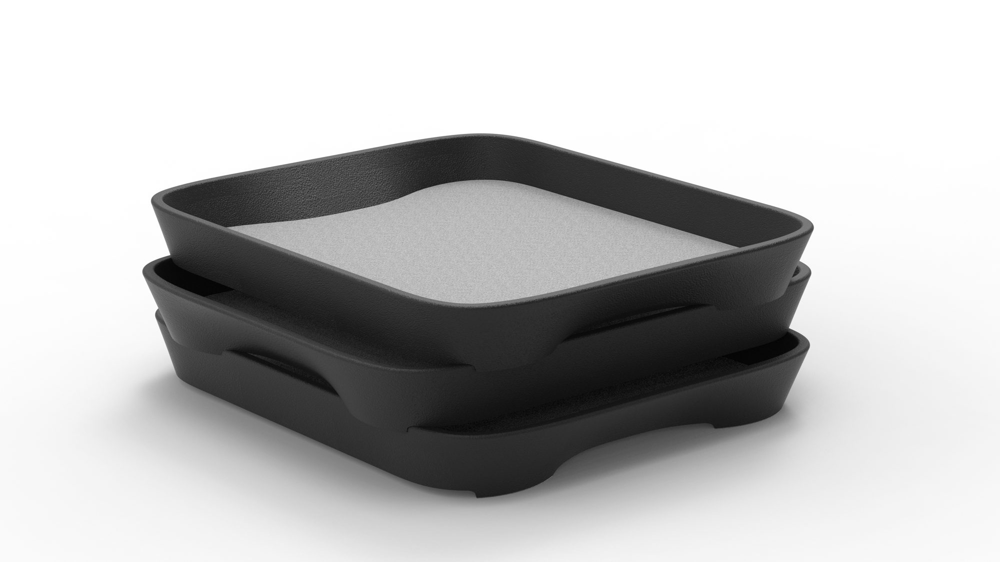 Render of a sorting tray concept