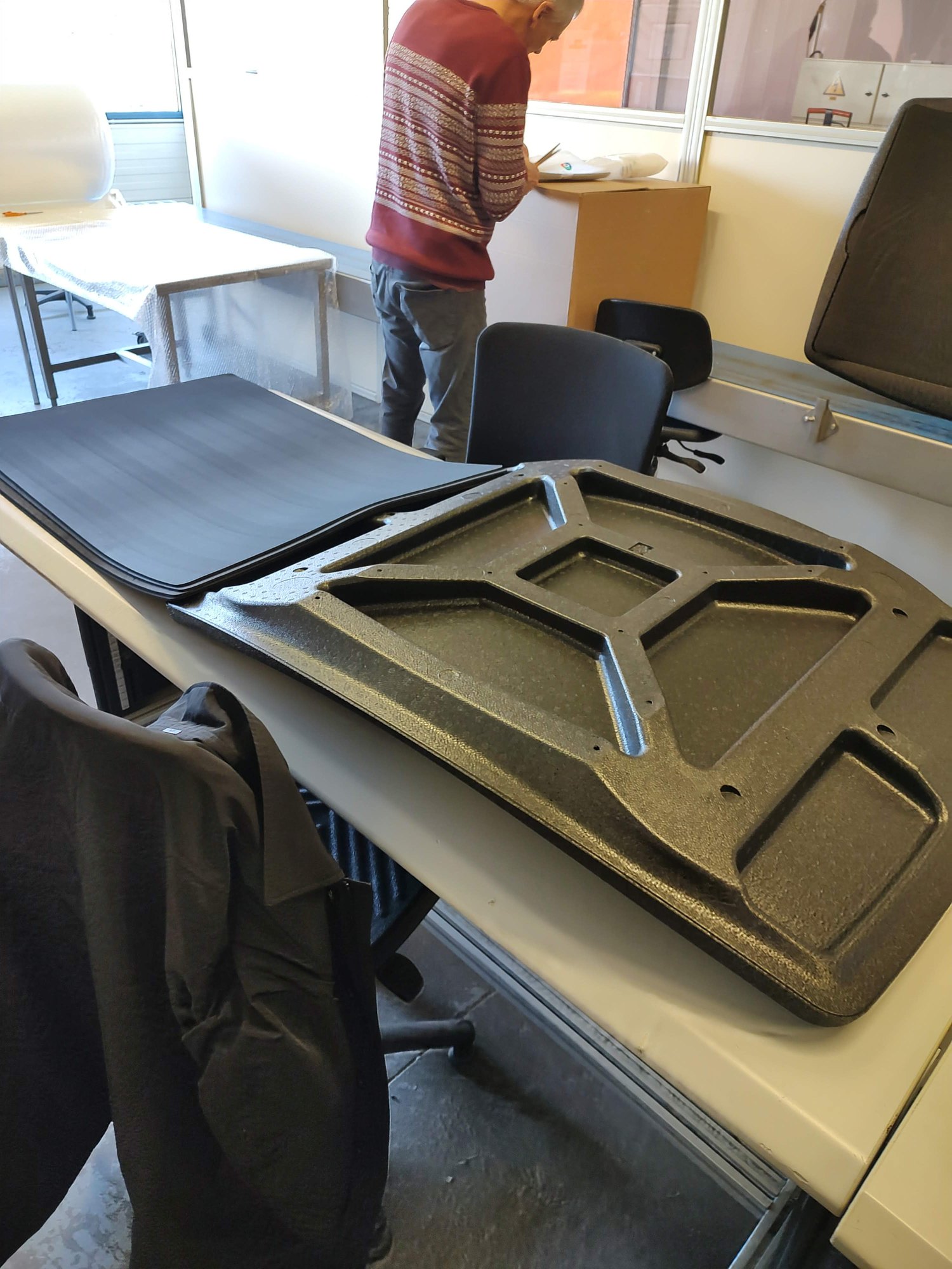 Puzzle board parts and assembly testing